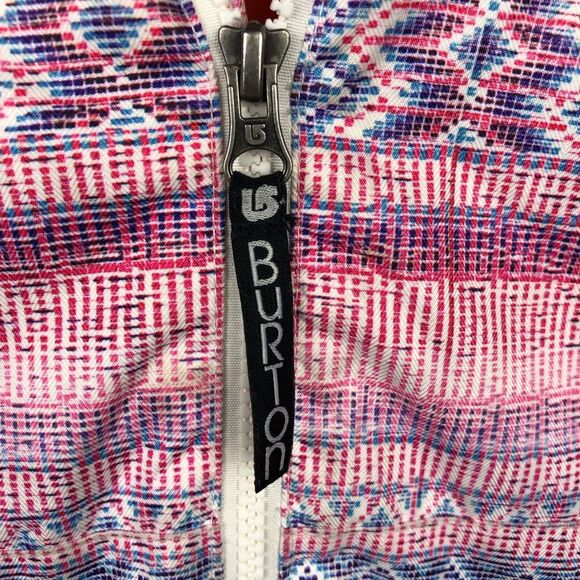 Burton Winter Coat Multicolor Zip Up Jacket Youth Sz Large (14/16) - Picture 4 of 16